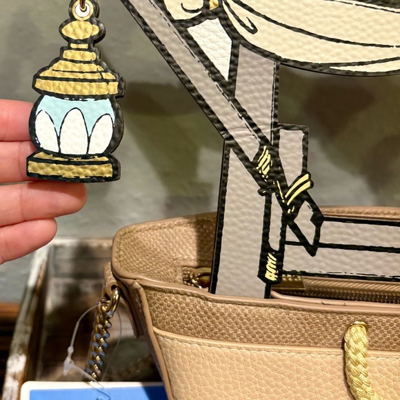 Danielle Nicole Jungle Cruise Crossbody Bag - Tan and Yellow - Picture 4 of 10